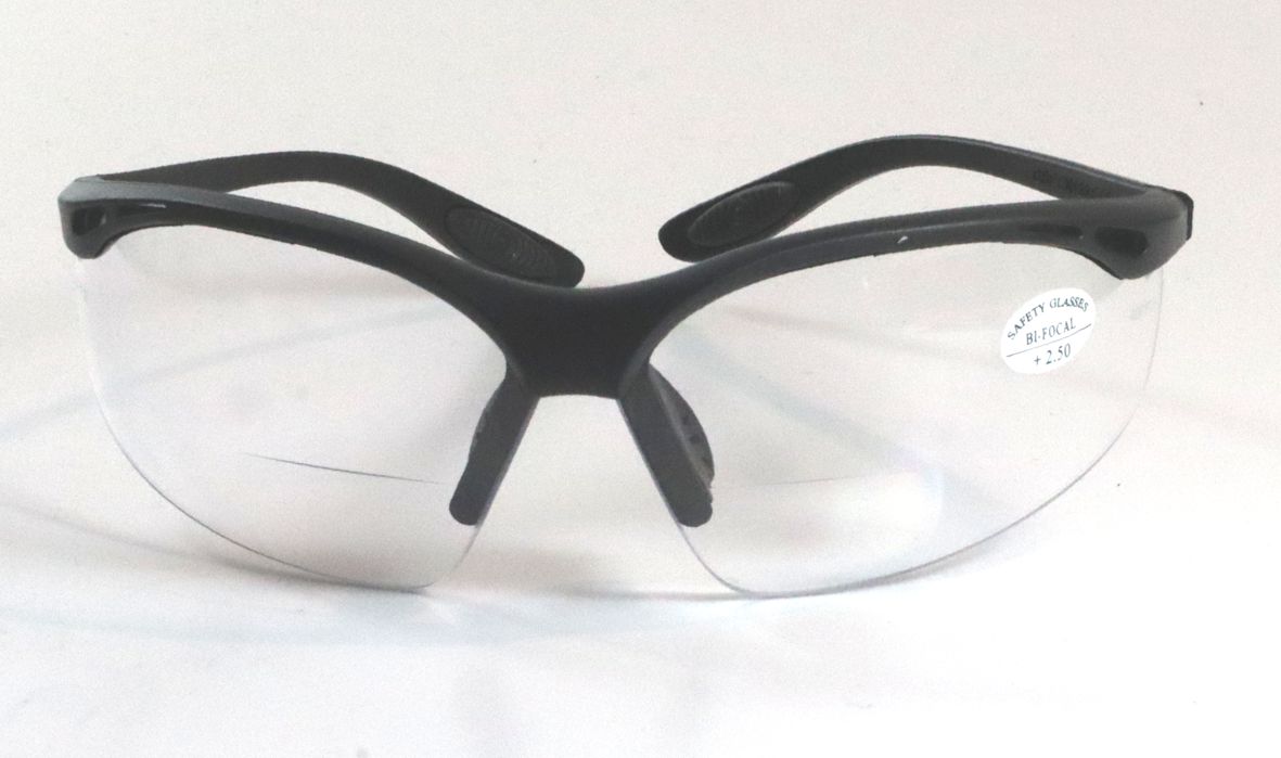 Schutzbrille mit Vergrerungsglas - BiFocal +2,50